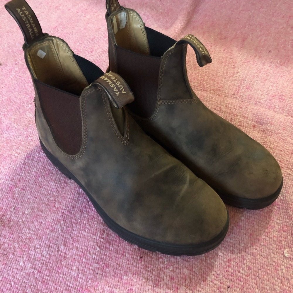 Blundstone boots.